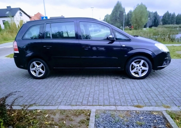 Opel Zafira cena 12600 przebieg: 256000, rok produkcji 2005 z Łęknica małe 137